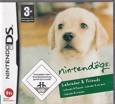 Nintendogs Labrador & Friends - Nintendo DS (B Grade) (Genbrug)